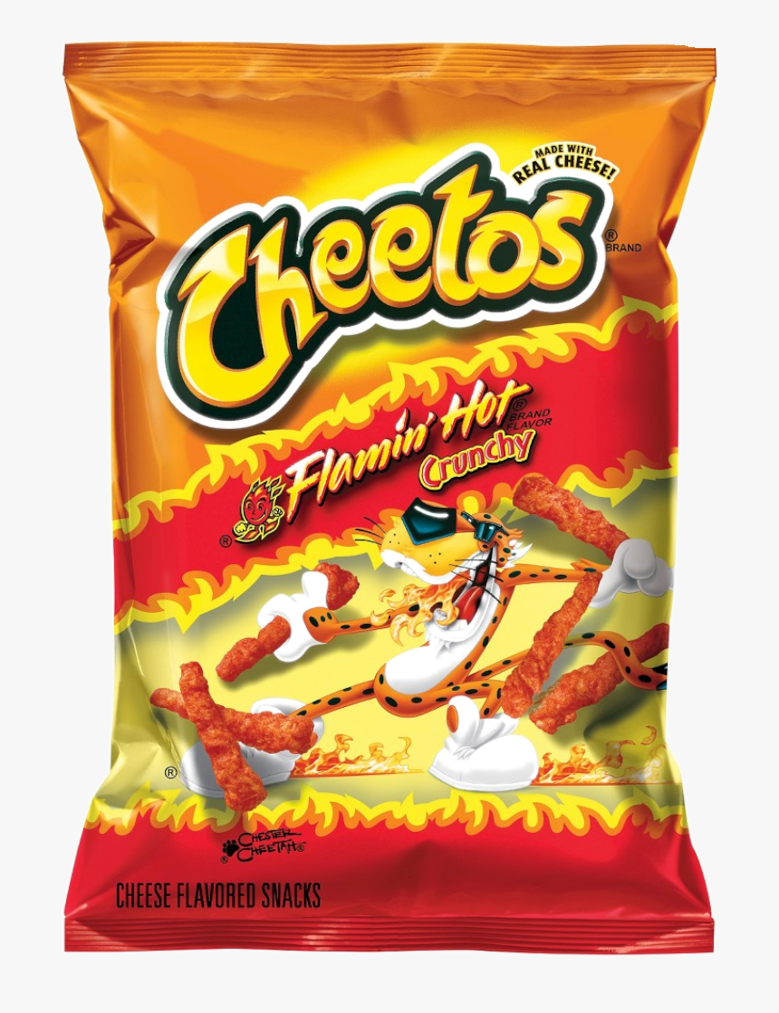 Cheetos Flamin Hot Hd Png Download Kindpng - hot cheeto roblox