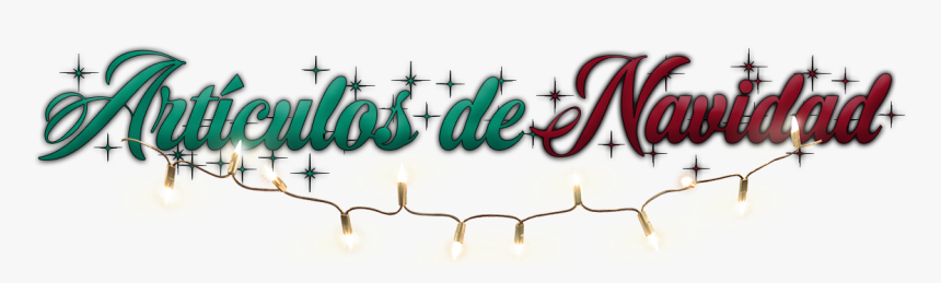 Transparent Luces De Navidad Png - Calligraphy, Png Download, Free Download