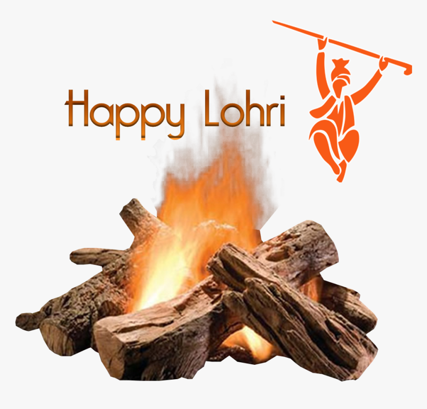 Happy Lohri Png Image Background - Transparent Background Campfire Png, Png Download, Free Download