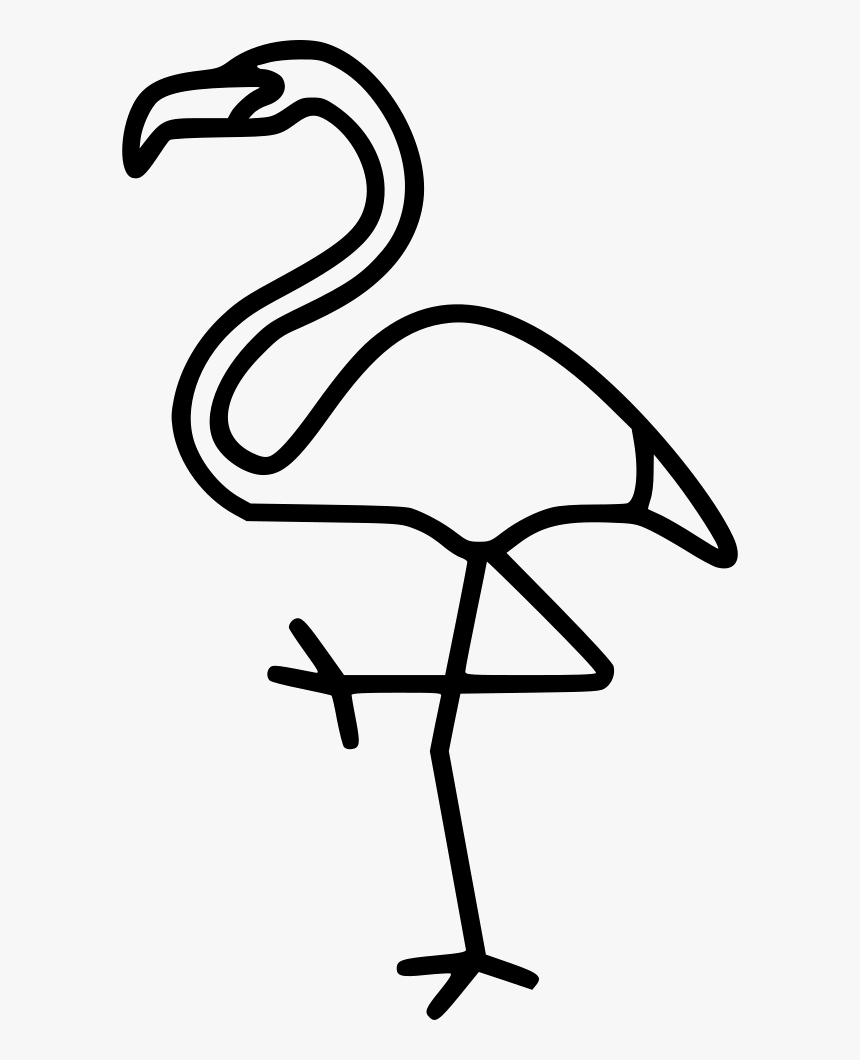 Flamingo - Flamingo Icon Png Transparan, Transparent Png, Free Download