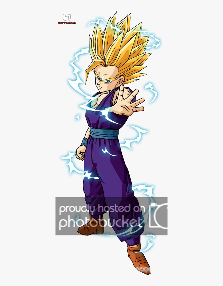 Transparent Rayos Electricos Png - Dragon Ball Character Gohan, Png Download, Free Download