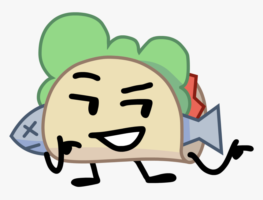 Battle For Dream Island Wiki - Taco Bfb, HD Png Download, Free Download