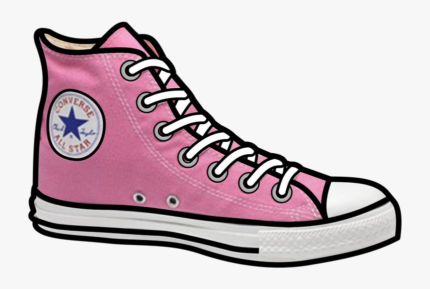 converse sneakers clipart