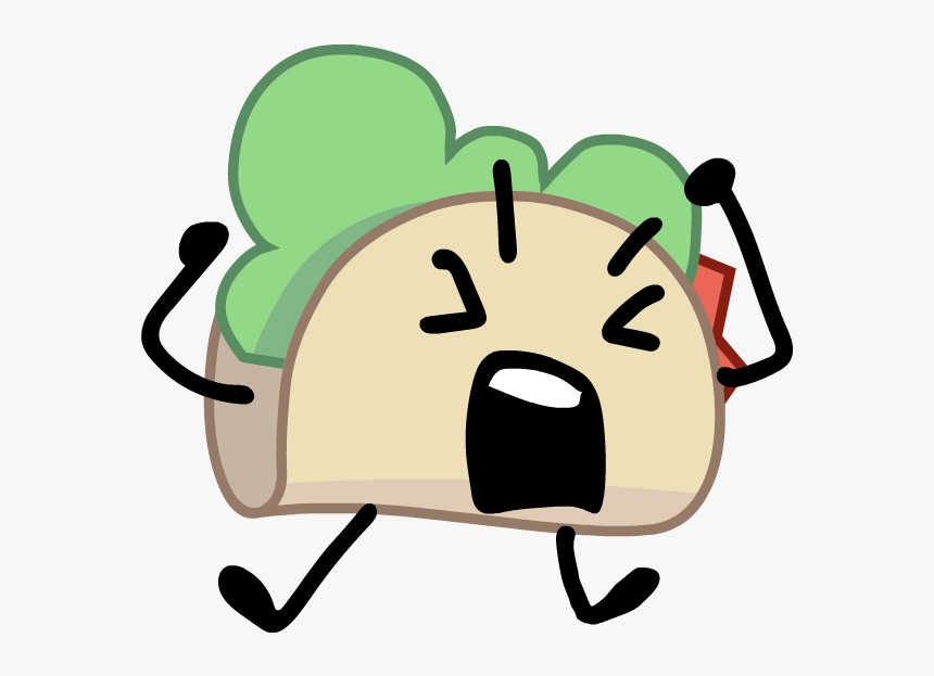 Transparent Voting Clipart - Bfb Taco Angry, HD Png Download, Free Download