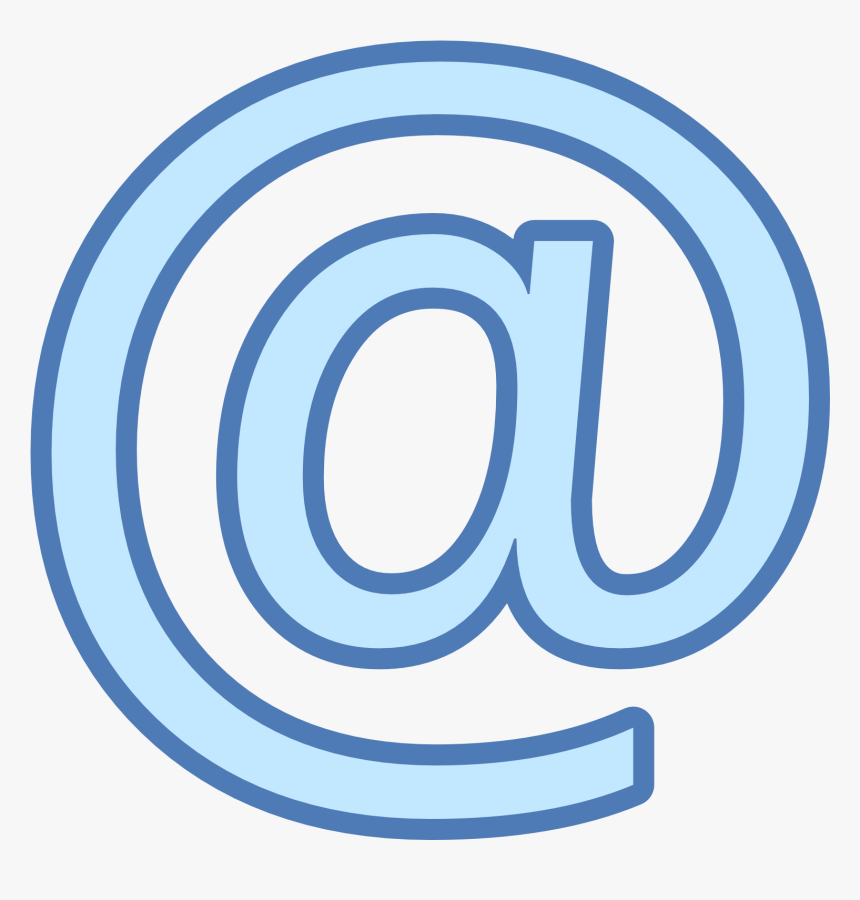 At Sign, @ Png - Logo Email, Transparent Png, Free Download