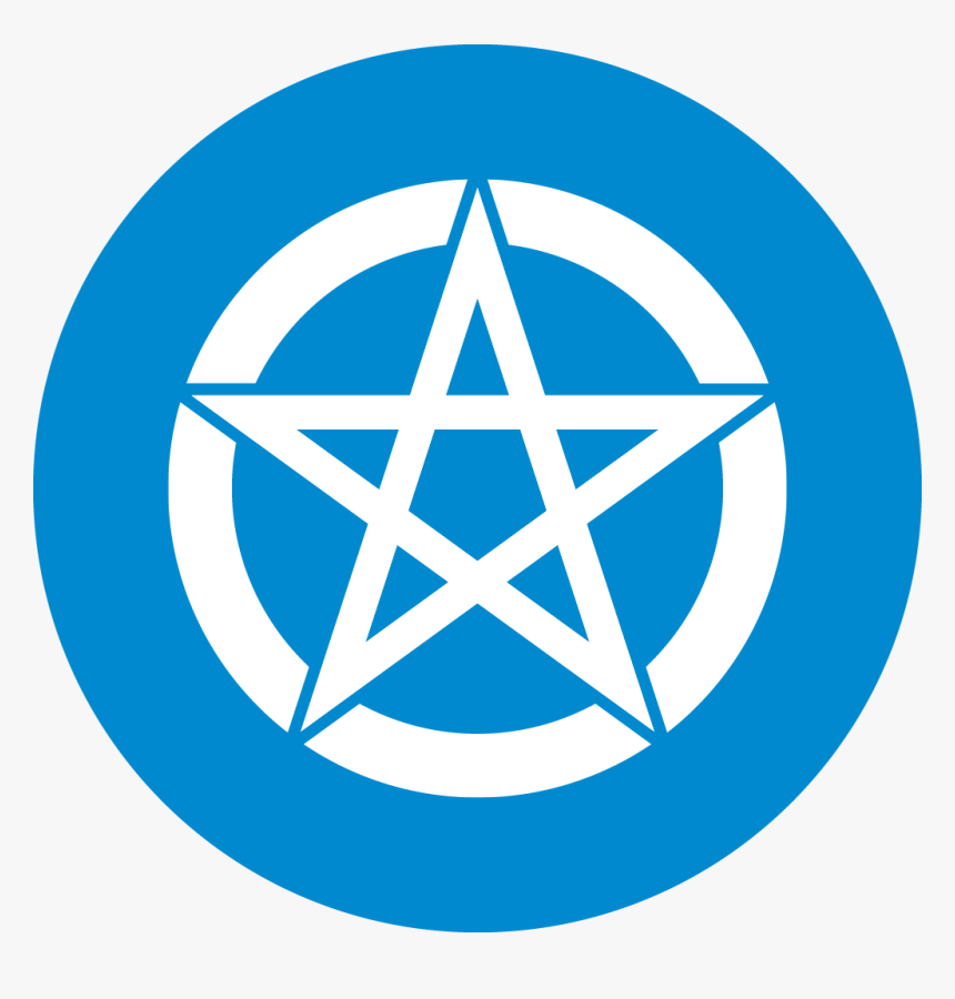 Star With A Circle Around, HD Png Download, Free Download