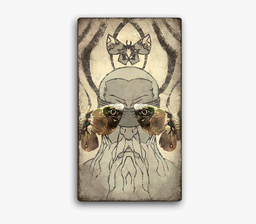 Ancestor Moth Card Back, HD Png Download, Free Download