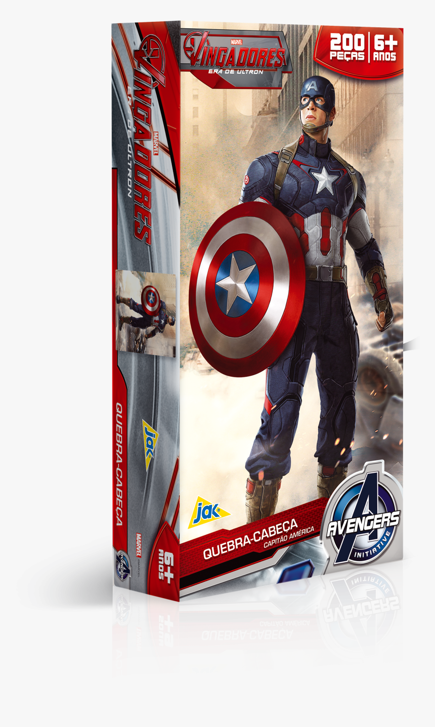 Quebra Cabeça Capitao America, HD Png Download, Free Download