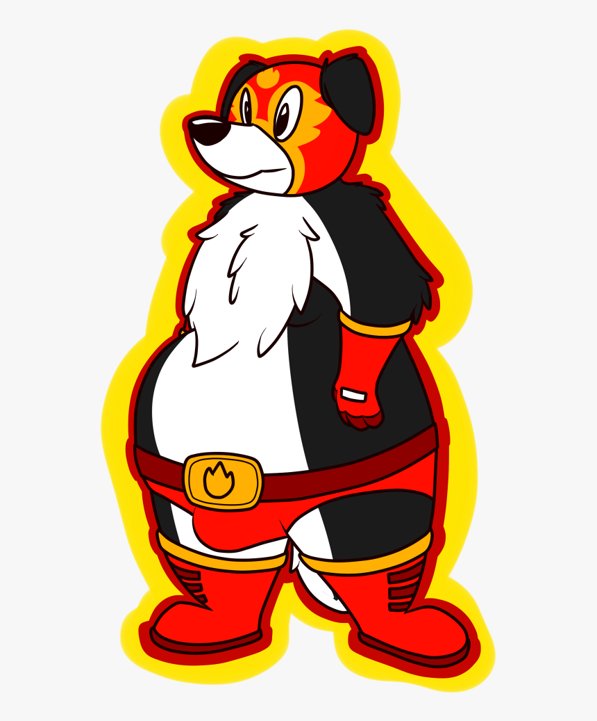 More Border Collie Luchador - Cartoon, HD Png Download, Free Download