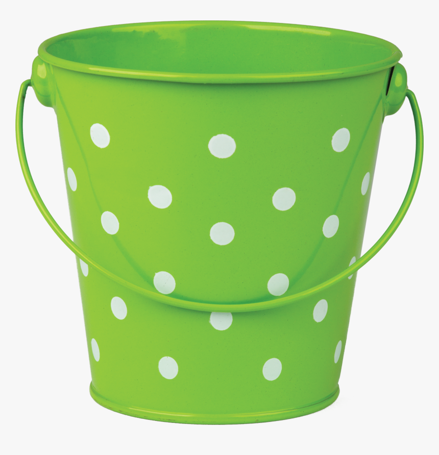 Red Polka Dot Bucket, HD Png Download, Free Download