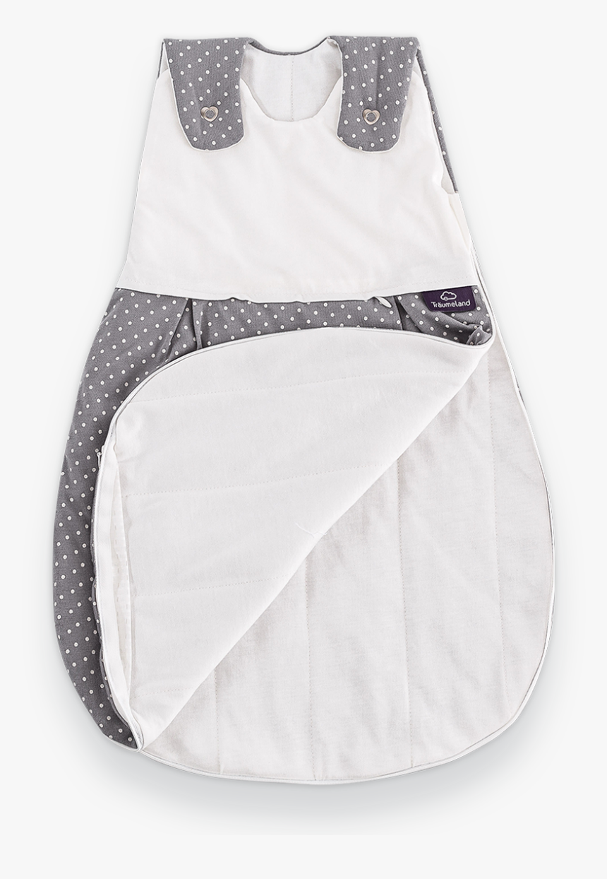 Little Dots Sleeping Bag In Grey - Sock, HD Png Download, Free Download