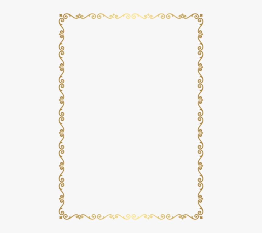 Hd Border Design Transparent - Transparent Background Border Design Transparent, HD Png Download, Free Download