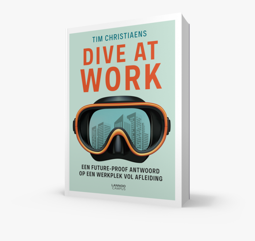 Dive At Work Book - Diving Mask, HD Png Download, Free Download