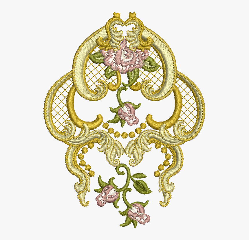 Embroidery Png Pic - Motif, Transparent Png, Free Download