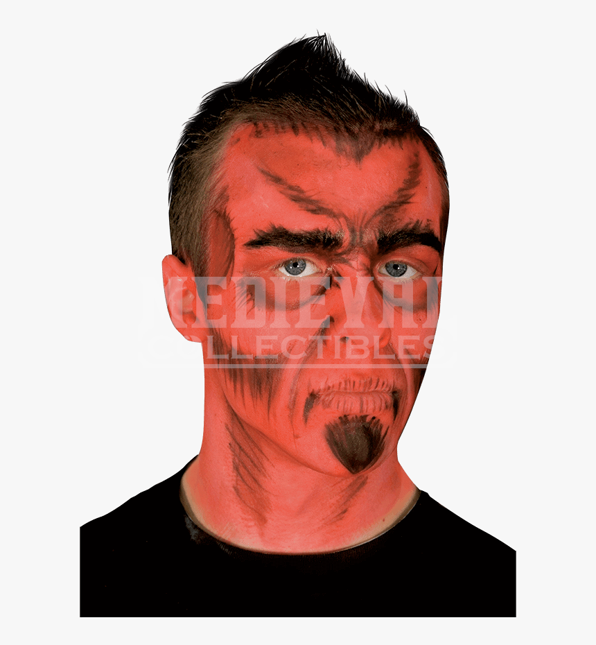 Demon Horns Png - Devil Make Up, Transparent Png, Free Download