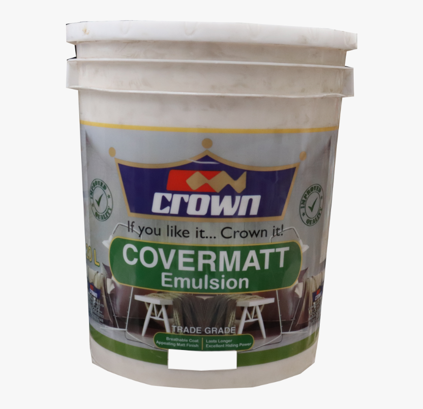 Crown Covermatt White Emulsion, HD Png Download, Free Download