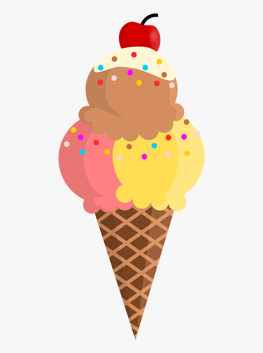 Ice Cream Cone, HD Png Download, Free Download