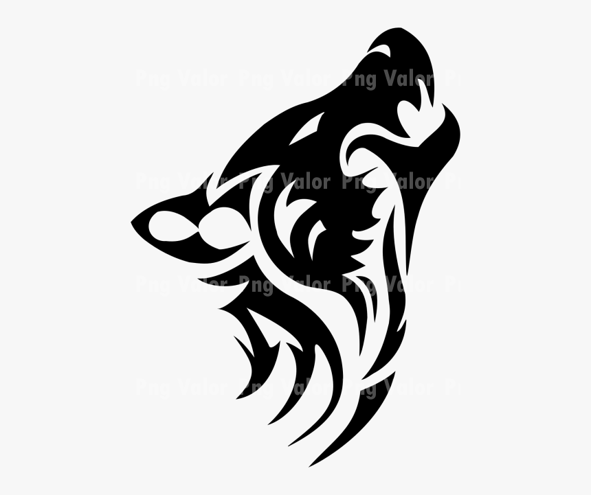 Wolf Tattoo Png, Transparent Png, Free Download