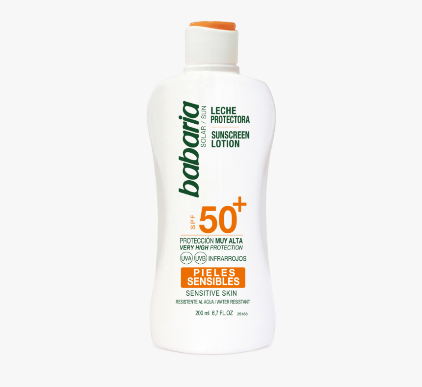 Leche Protectora Spf 50 Para Pieles Sensibles De Babaria - Klorane Bébé Jean Coutu, HD Png Download, Free Download