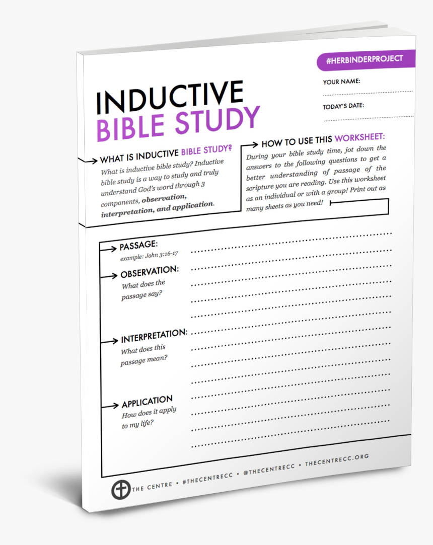 4 free inductive bible study worksheets inductive bible study worksheet hd png download kindpng