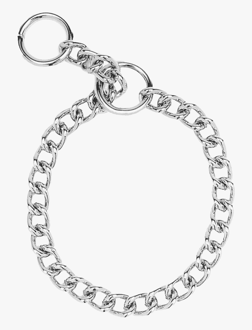 Silver Dog Chain Png - Dog Chain Collar, Transparent Png, Free Download