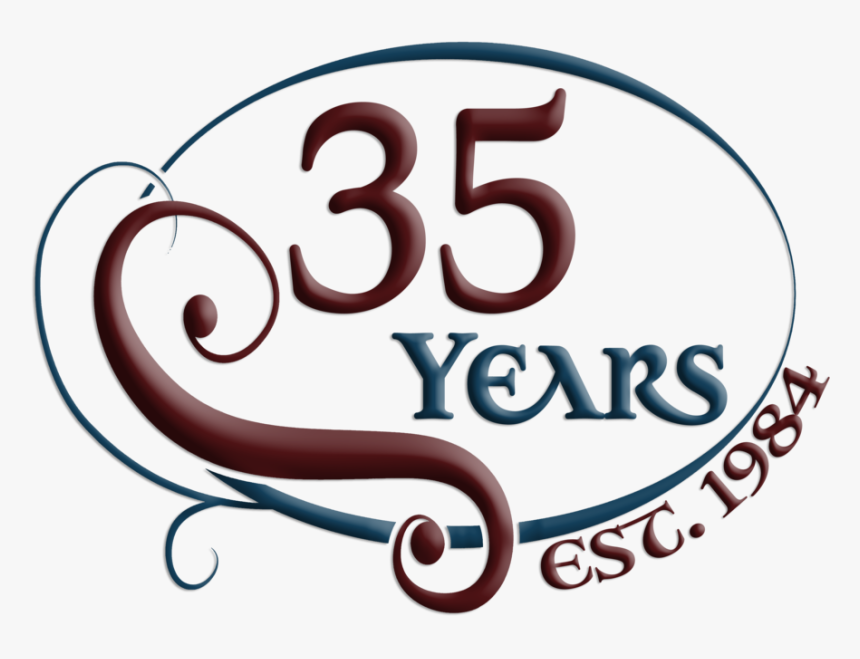 35th Logo Est 1984 - Calligraphy, HD Png Download, Free Download