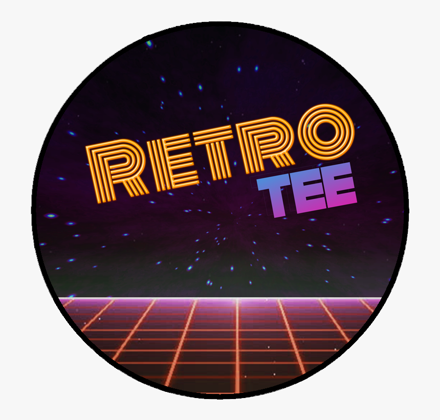 Retro Tee - Circle, HD Png Download, Free Download