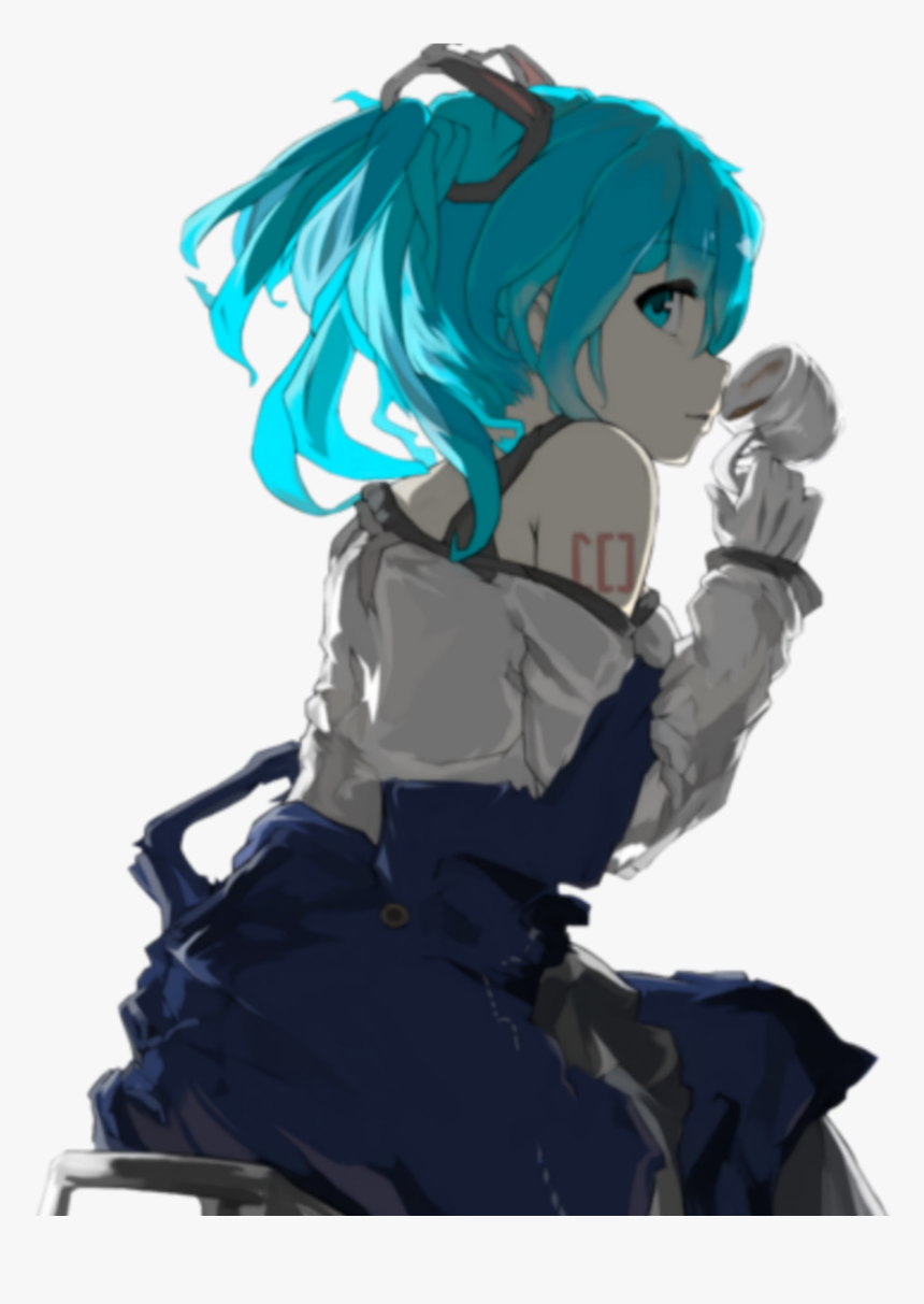 #anime #tyan #png #vokaloid #miku #hatsune - Hatsune Miku, Transparent Png, Free Download