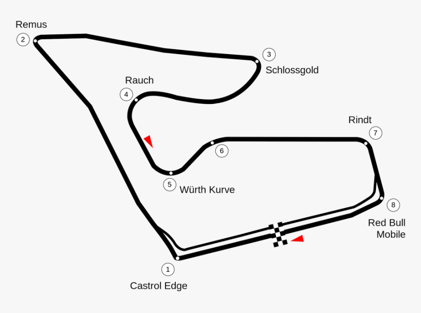 The Formula 1 Wiki - Red Bull Ring, HD Png Download, Free Download