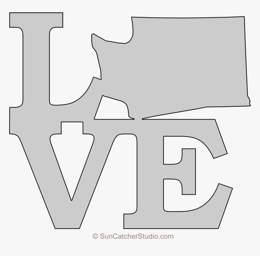 Transparent Washington State Outline Png, Png Download, Free Download