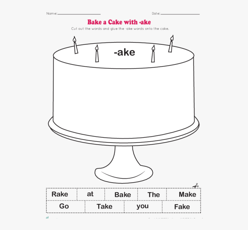 Bake Me A Cake - Circle, HD Png Download, Free Download