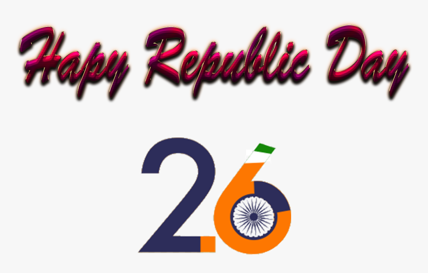 Republic Day Png Transparent Image - Calligraphy, Png Download, Free Download