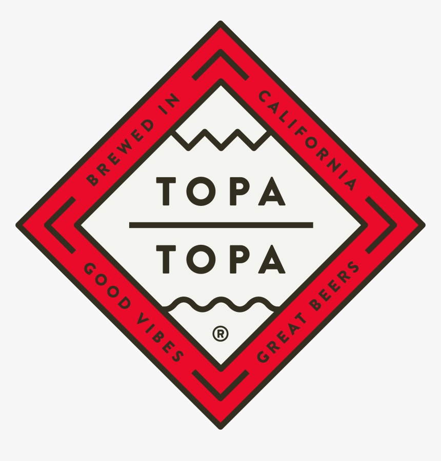 Topa Topa Registered Logo-fullcolor - Topa Topa Brewing Logo, HD Png Download, Free Download