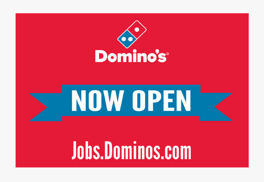 Pendant Banner Png - Domino's Pizza, Transparent Png, Free Download