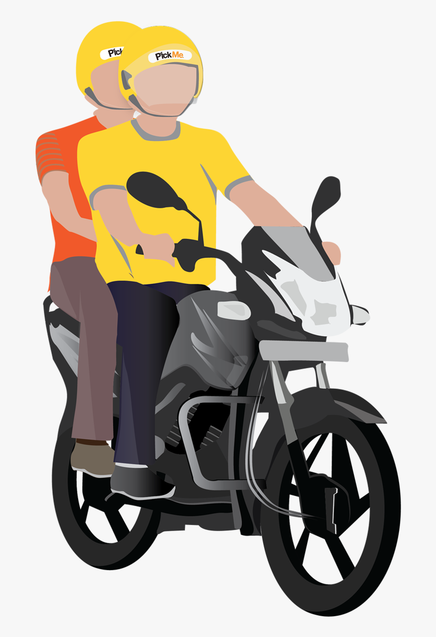 Bike Taxi Png, Transparent Png, Free Download