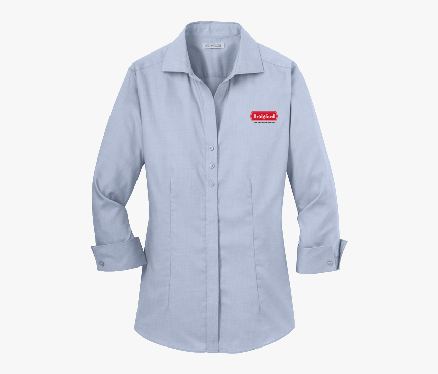 Button Down Shirt Png - Long-sleeved T-shirt, Transparent Png, Free Download