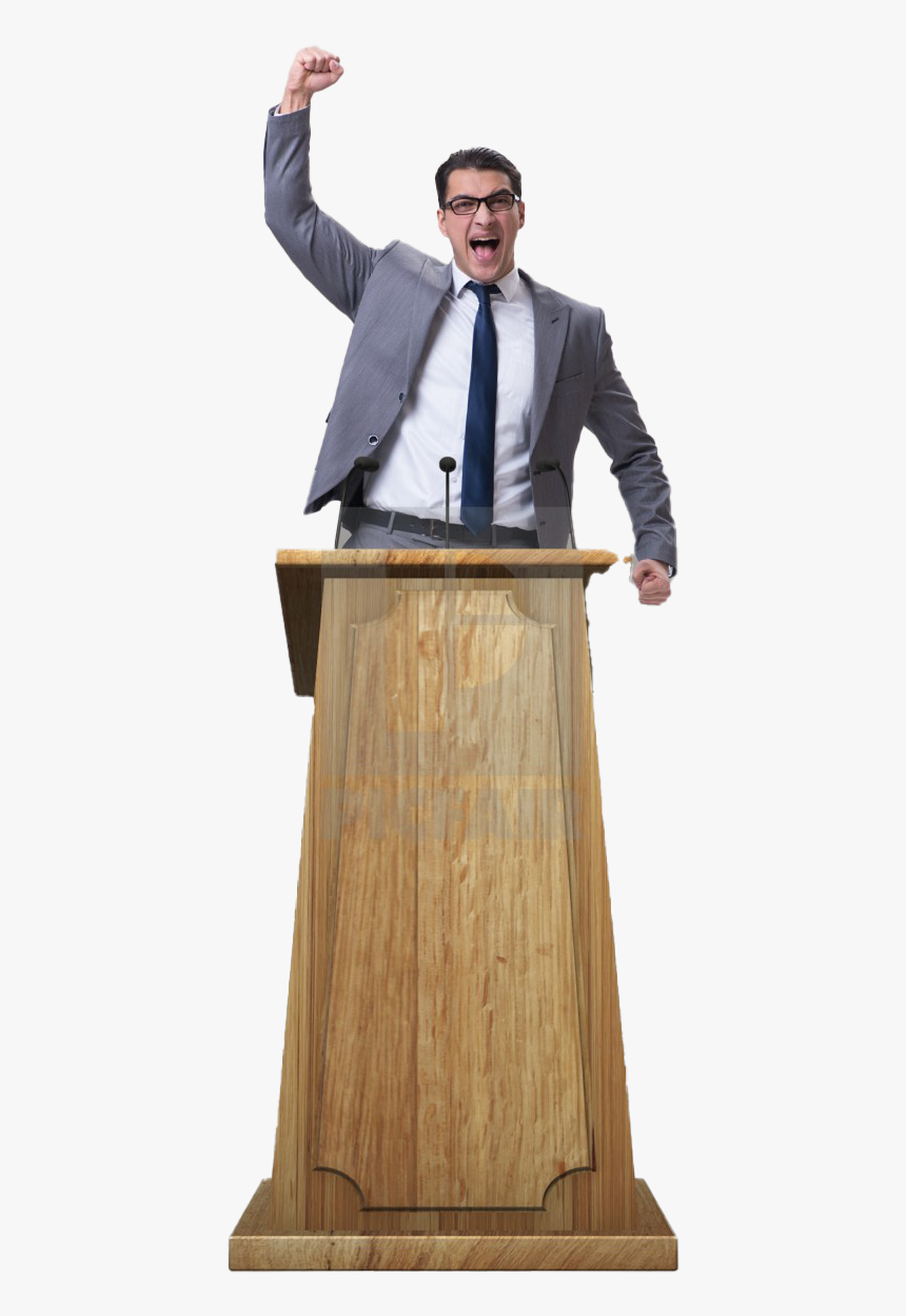 Making A Speech Png Image File - Businessperson, Transparent Png, Free Download