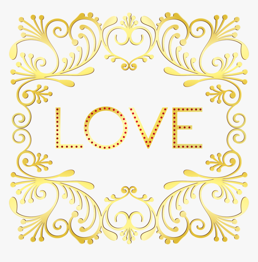 Gold Swirls Png, Transparent Png, Free Download