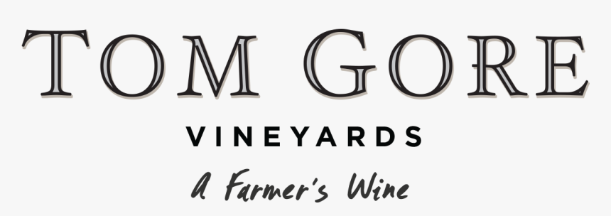 Tom Gore Vineyards, The Small-scale Label Launched - Calligraphy, HD Png Download, Free Download