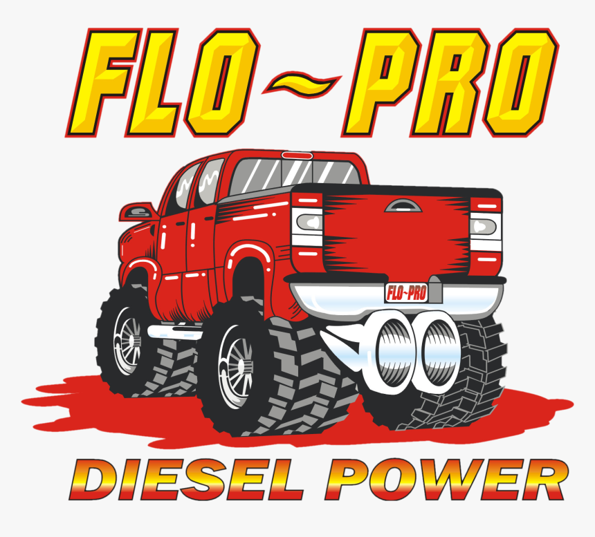 Ford Clipart Cummins Truck - Flo Pro, HD Png Download, Free Download