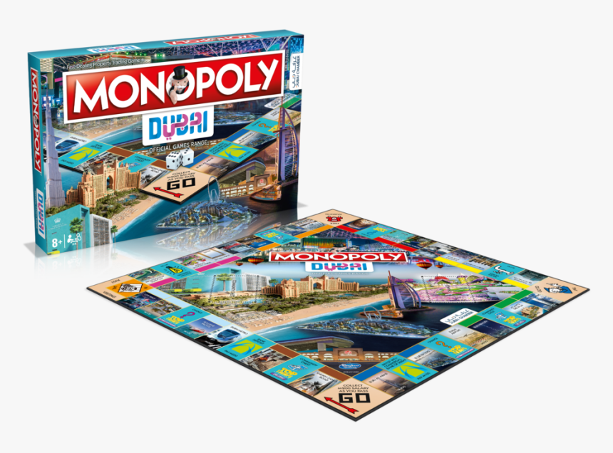 Monopoly Dubai Official Edition - Monopoly Dubai, HD Png Download, Free Download