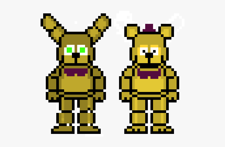 Pixel Art De Fnaf, HD Png Download, Free Download