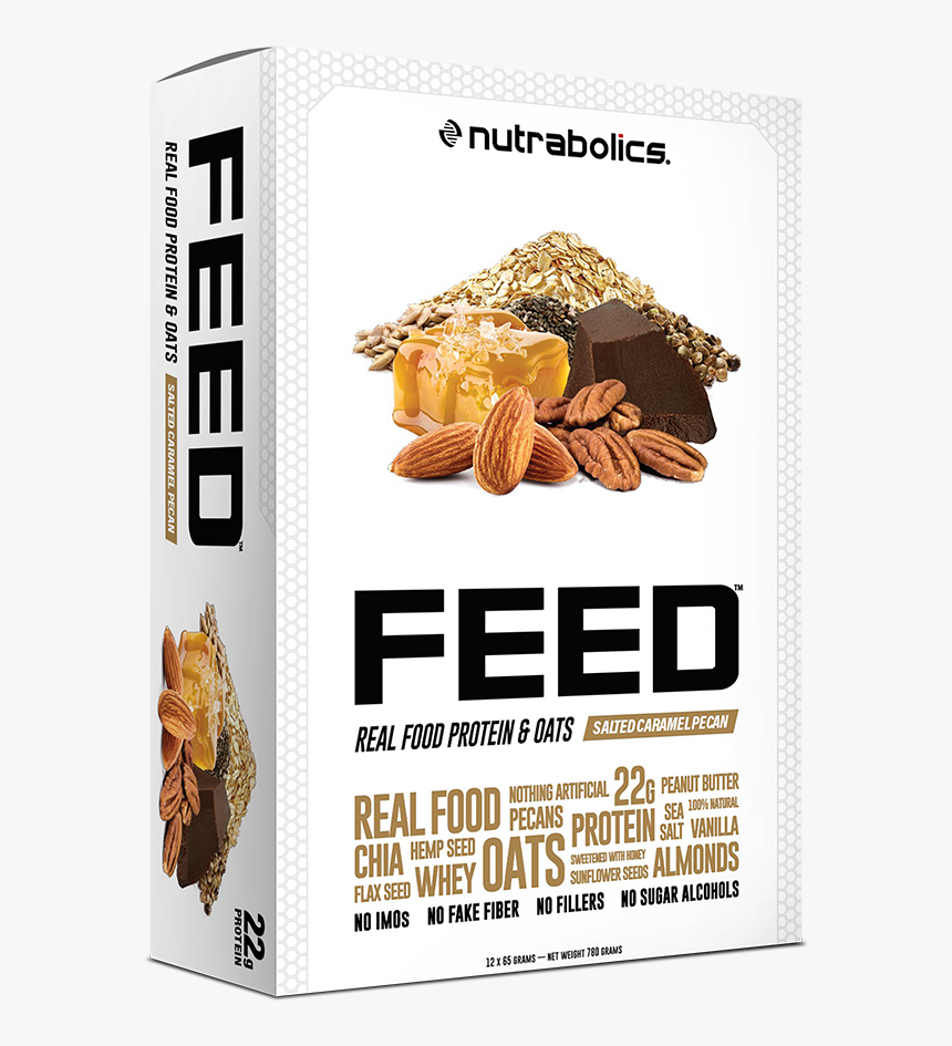 Nutrabolics Feed Highest Protein Real Food Bar With - Nutrabolics, HD Png Download, Free Download