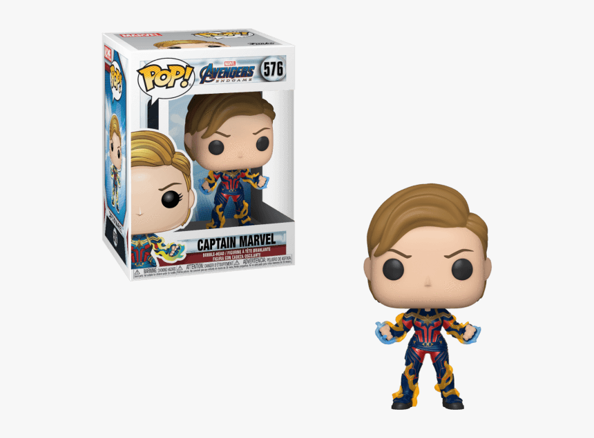 Pop Captain Marvel Endgame, HD Png Download, Free Download