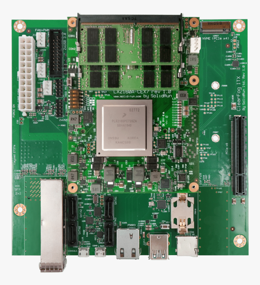 Solidrun Honeycomb Lx2k Runs Linux On Nxp’s 16 Core - Honeycomb Lx2k, HD Png Download, Free Download