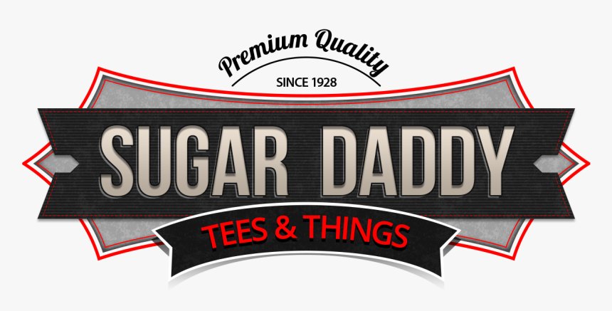 Sugar Daddy Tees & Things - Logo Banner, HD Png Download, Free Download