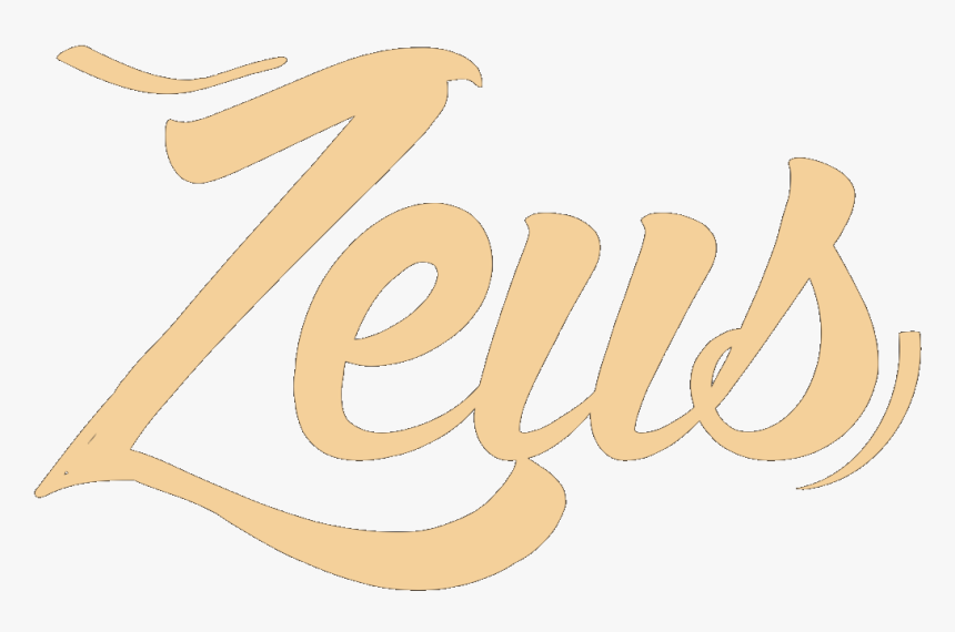 Zeus Maxi Cab - Calligraphy, HD Png Download, Free Download