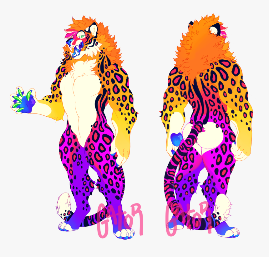 [sold] Rainbow Leopard, HD Png Download, Free Download