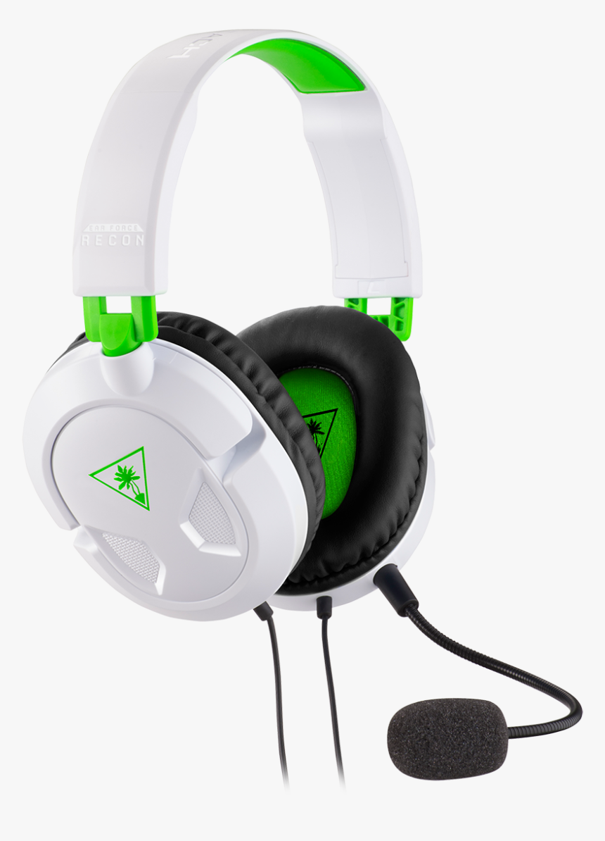 Recon 50x White Gaming Headset - Turtle Beach Recon 50x, HD Png Download, Free Download