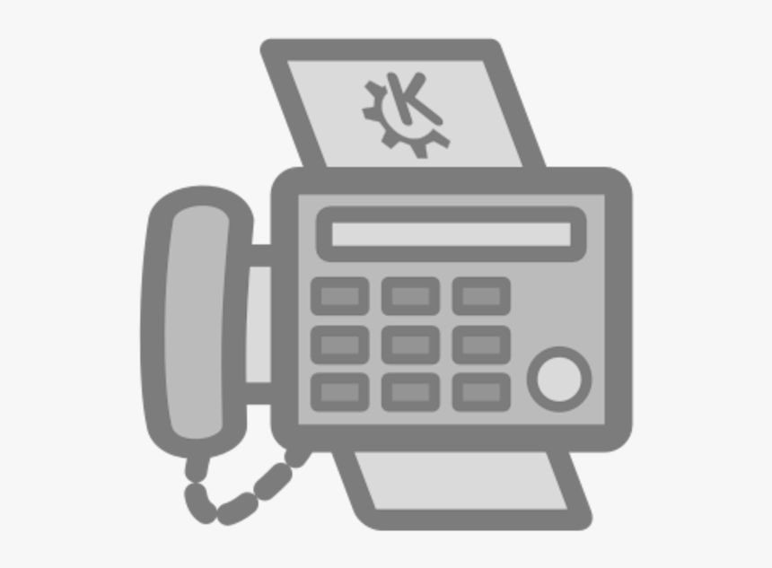 Fax Icon - Cartoon Fax Png, Transparent Png, Free Download